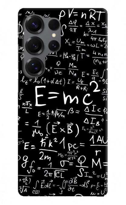 Physics Formula Samsung S25 Ultra Back Cover