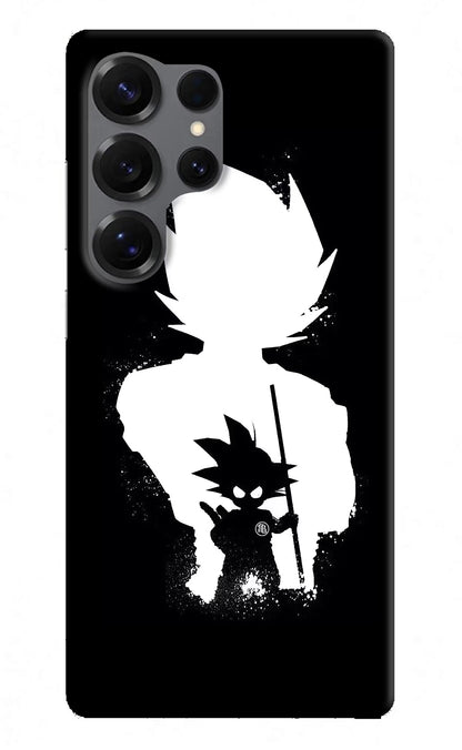 Goku Shadow Samsung S25 Ultra Back Cover