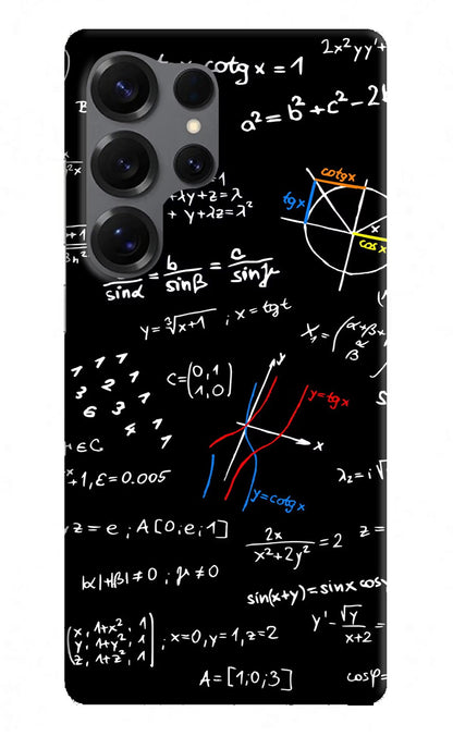 Mathematics Formula Samsung S25 Ultra Back Cover