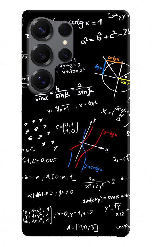 Mathematics Formula Samsung S25 Ultra Back Cover