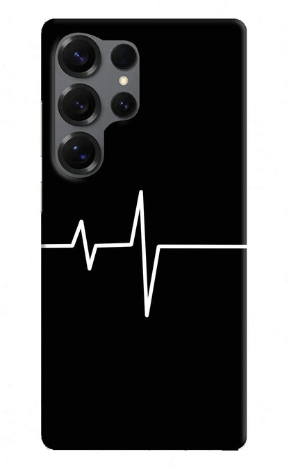 Heart Beats Samsung S25 Ultra Back Cover
