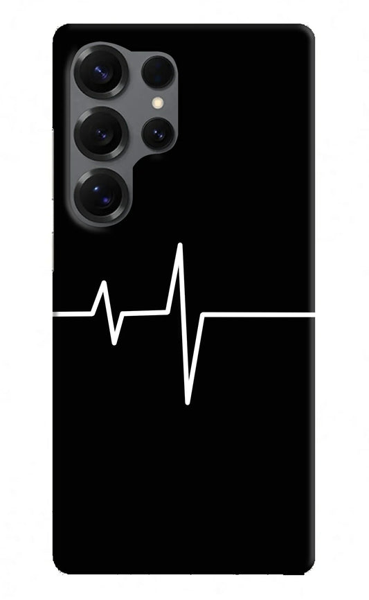 Heart Beats Samsung S25 Ultra Back Cover