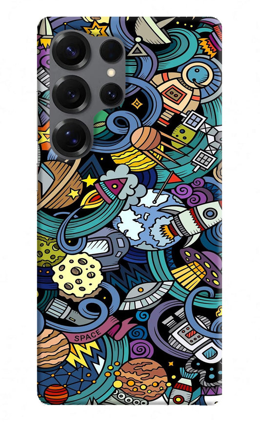 Space Abstract Samsung S25 Ultra Back Cover