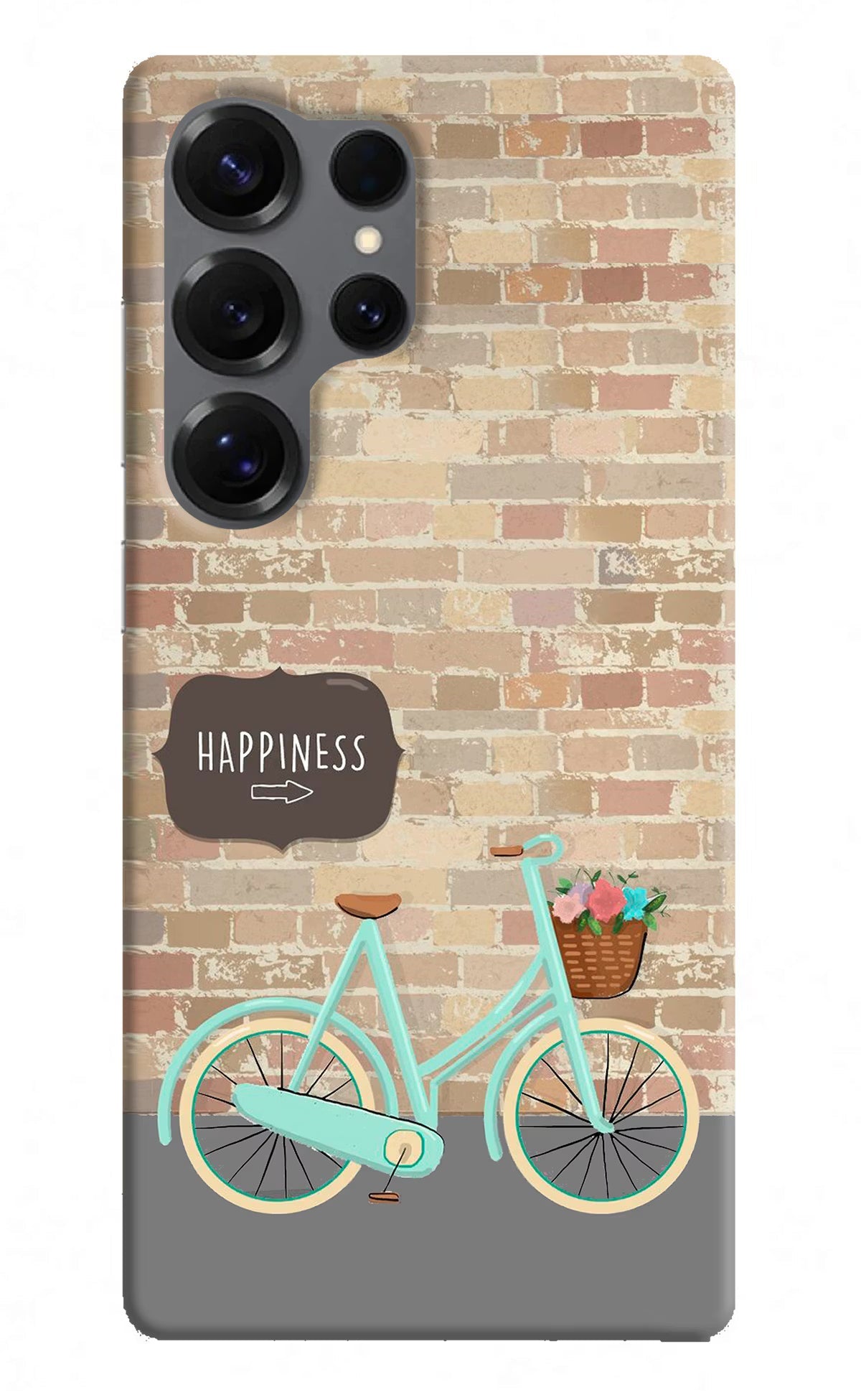 Happiness Artwork Samsung S25 Ultra Back Cover