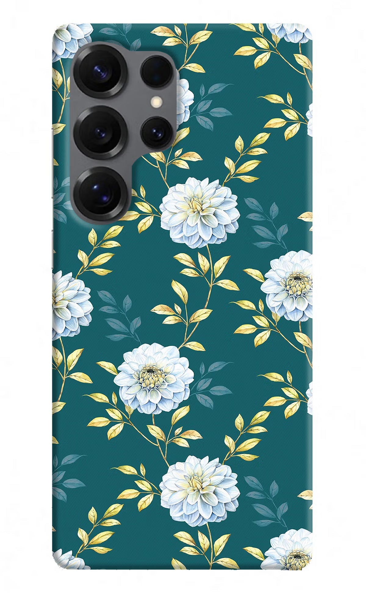 Flowers Samsung S25 Ultra Back Cover