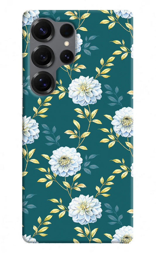 Flowers Samsung S25 Ultra Back Cover