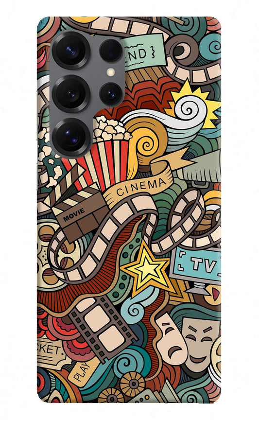 Cinema Abstract Samsung S25 Ultra Back Cover