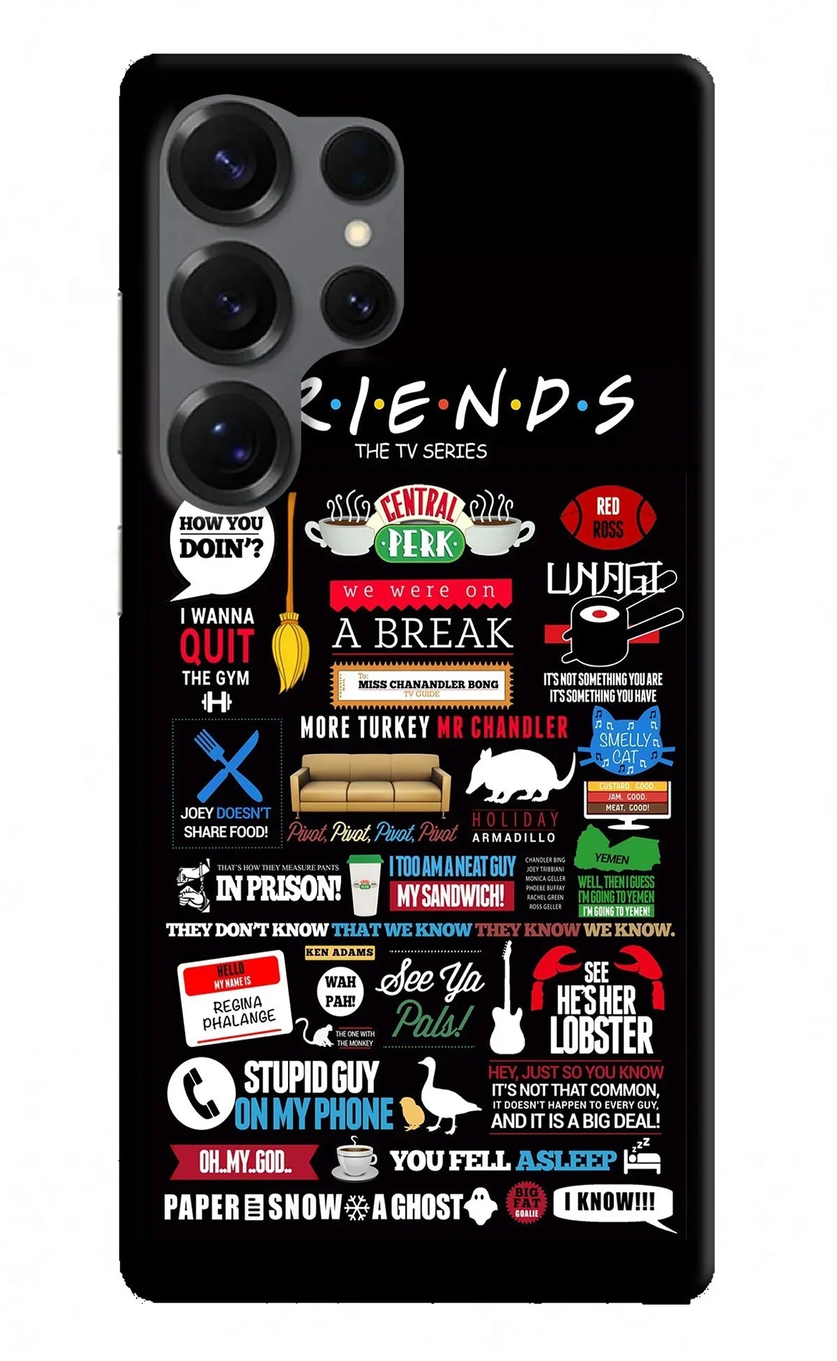 FRIENDS Samsung S25 Ultra Back Cover