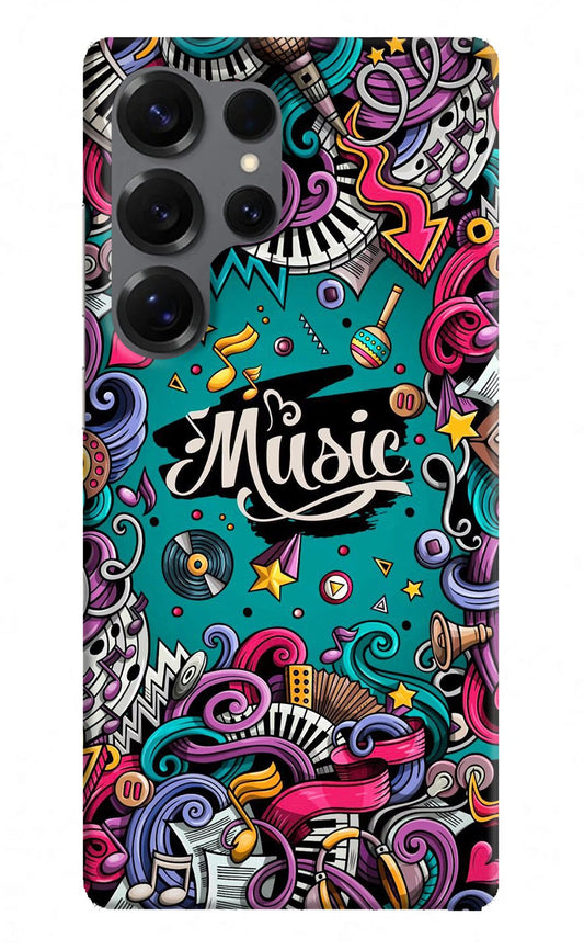 Music Graffiti Samsung S25 Ultra Back Cover