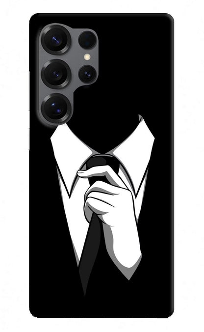 Black Tie Samsung S25 Ultra Back Cover