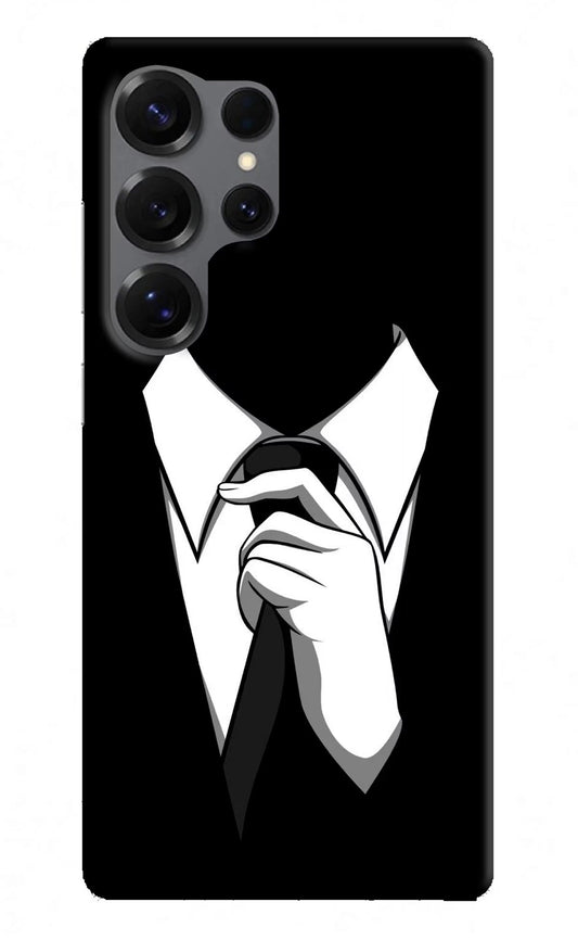 Black Tie Samsung S25 Ultra Back Cover