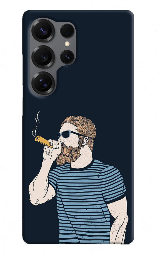 Smoking Samsung S25 Ultra Back Cover