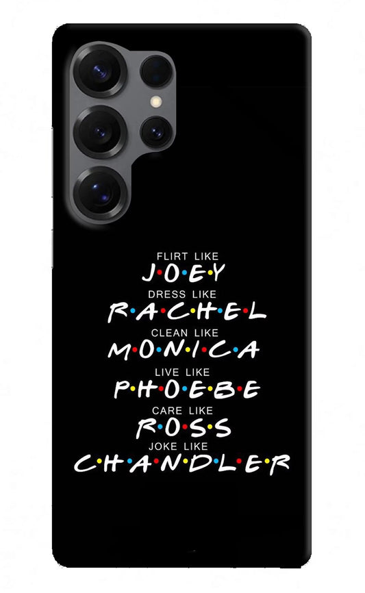 FRIENDS Character Samsung S25 Ultra Back Cover