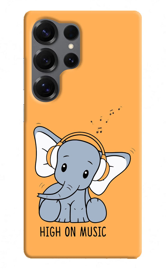 High On Music Samsung S25 Ultra Back Cover