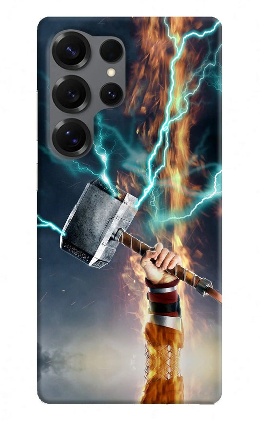 Thor Hammer Mjolnir Samsung S25 Ultra Back Cover