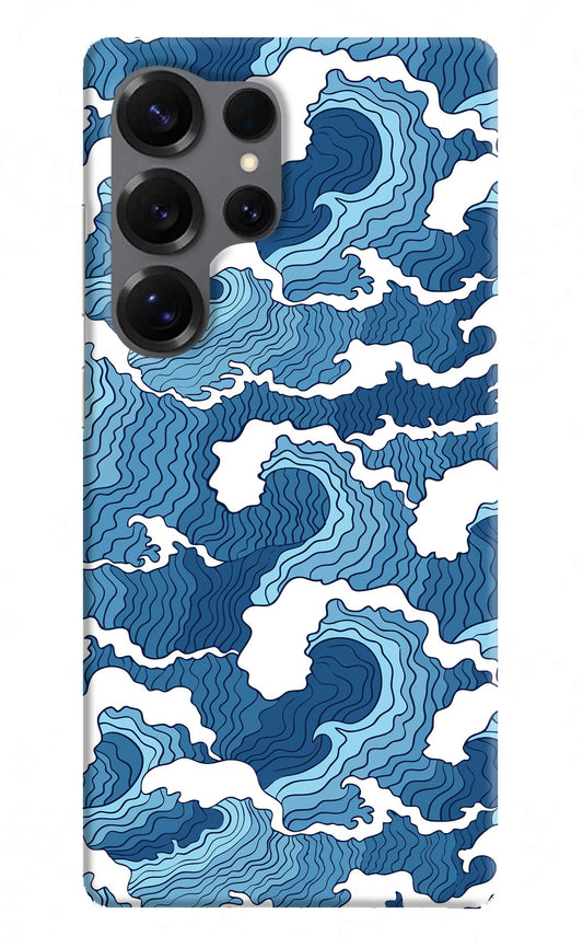 Blue Waves Samsung S25 Ultra Back Cover