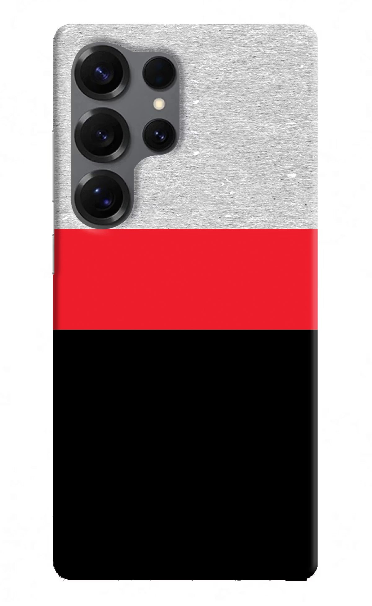 Tri Color Pattern Samsung S25 Ultra Back Cover