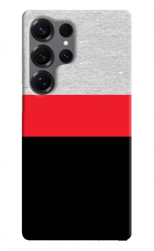 Tri Color Pattern Samsung S25 Ultra Back Cover