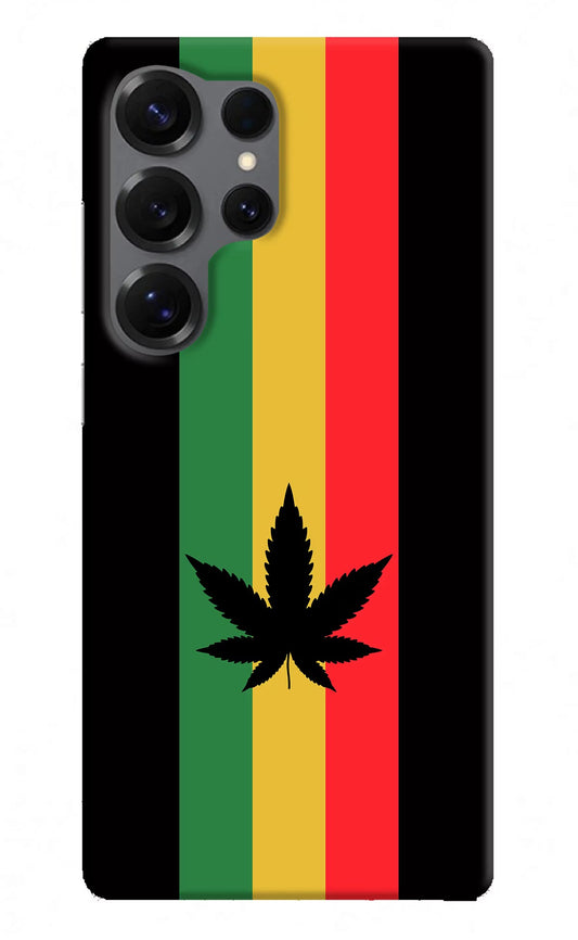Weed Flag Samsung S25 Ultra Back Cover