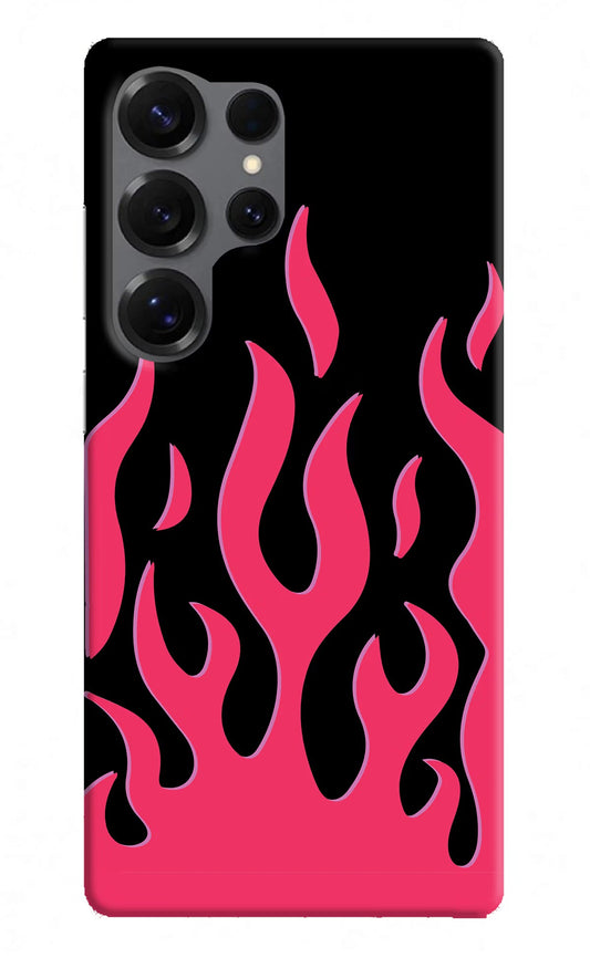 Fire Flames Samsung S25 Ultra Back Cover
