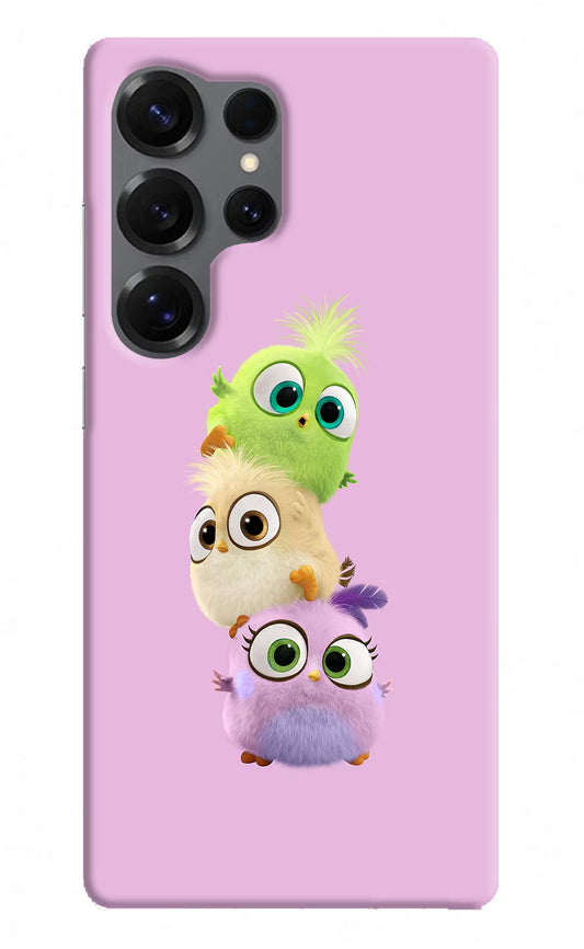Cute Little Birds Samsung S25 Ultra Back Cover