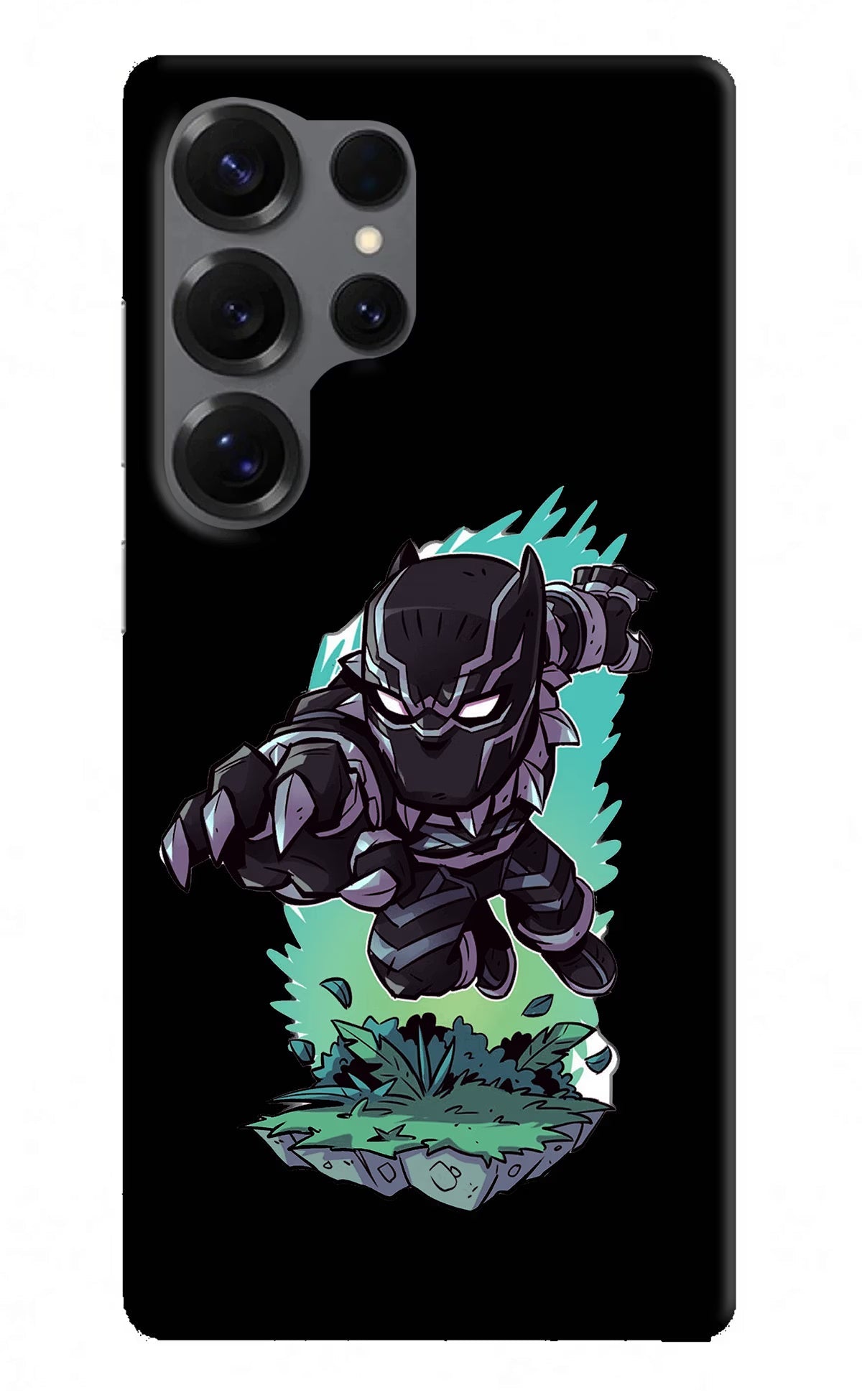 Black Panther Samsung S25 Ultra Back Cover