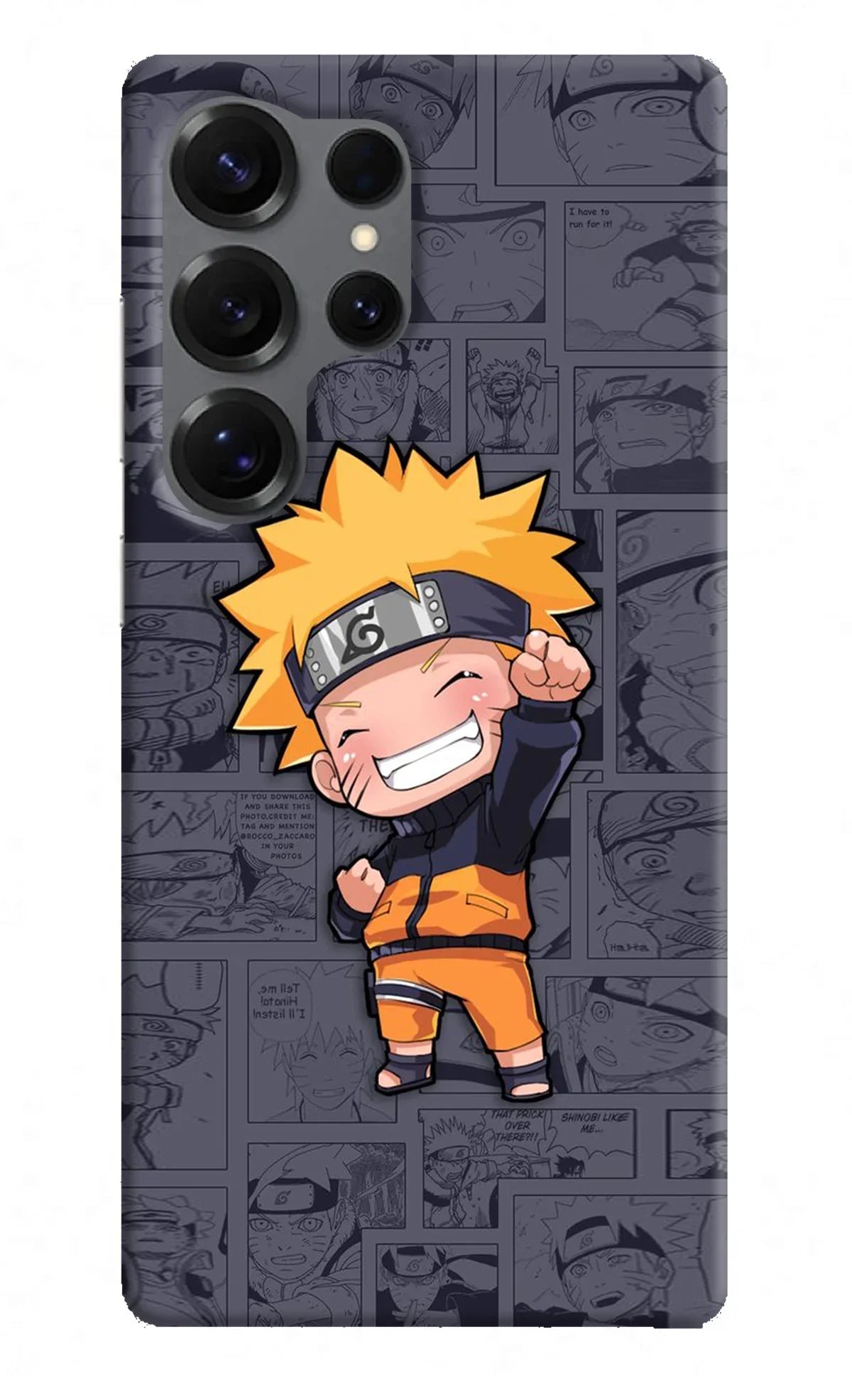Chota Naruto Samsung S25 Ultra Back Cover