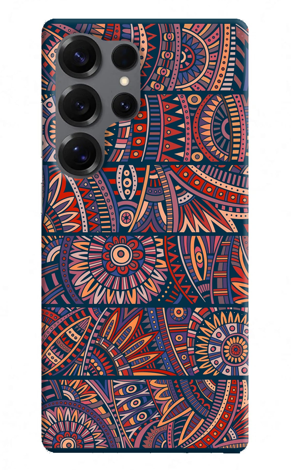 African Culture Design Samsung S25 Ultra Back Cover