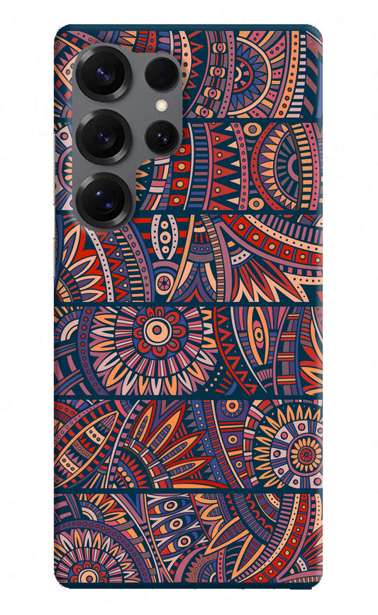 African Culture Design Samsung S25 Ultra Back Cover