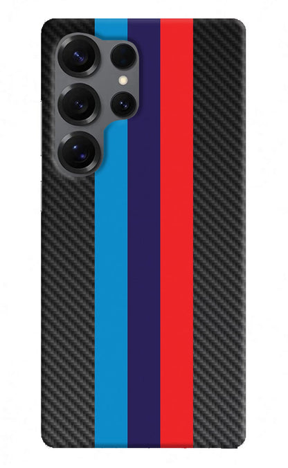 BMW Stripes Pattern Samsung S25 Ultra Back Cover