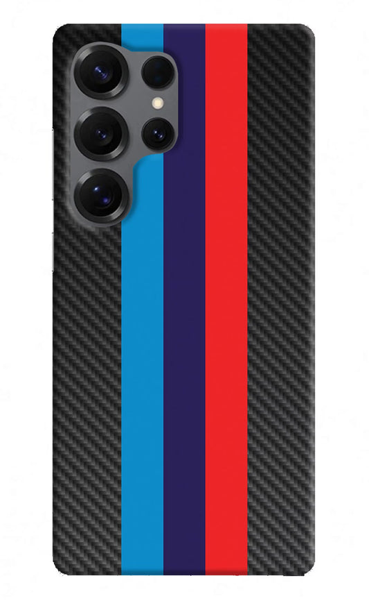 BMW Stripes Pattern Samsung S25 Ultra Back Cover