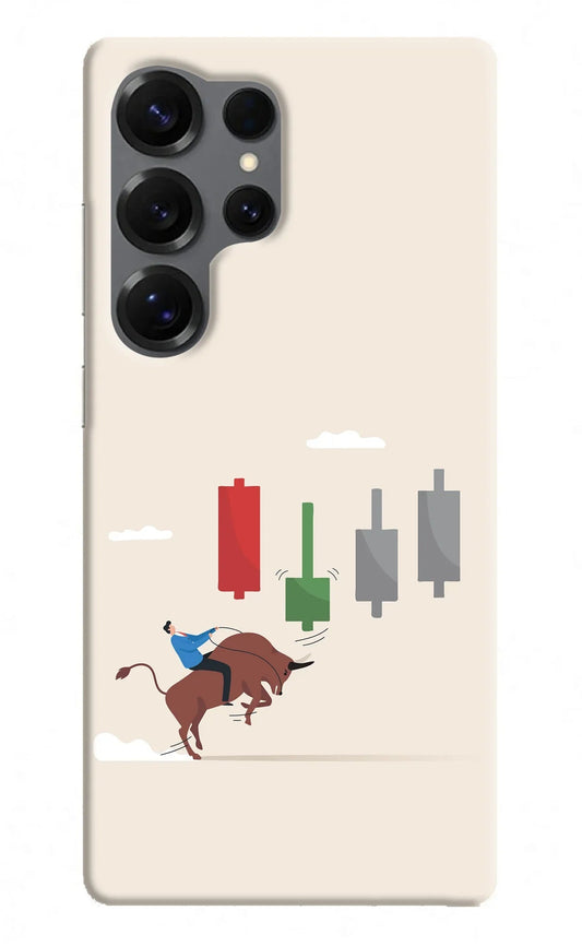Bull Trading Momentum Samsung S25 Ultra Back Cover