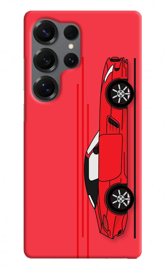 Red Velocity Samsung S25 Ultra Back Cover
