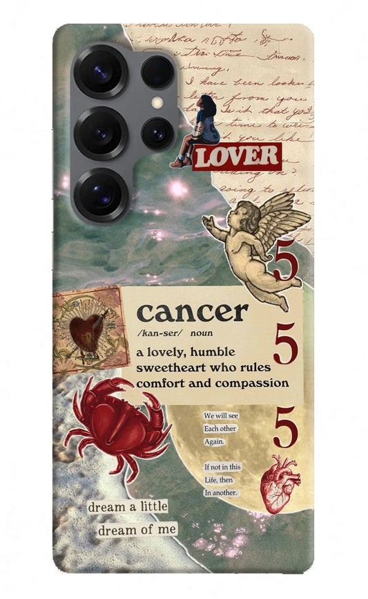 Cancer Zodiac Samsung S25 Ultra Back Cover