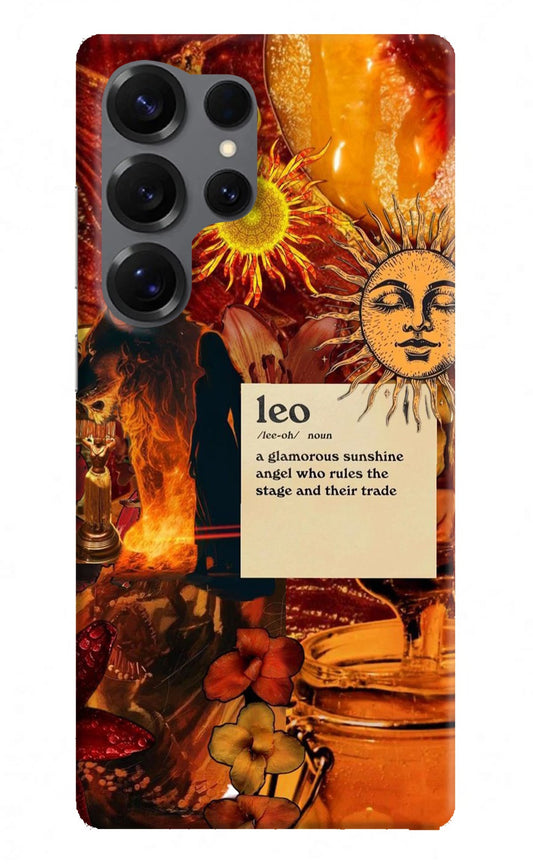 Leo Zodiac Samsung S25 Ultra Back Cover