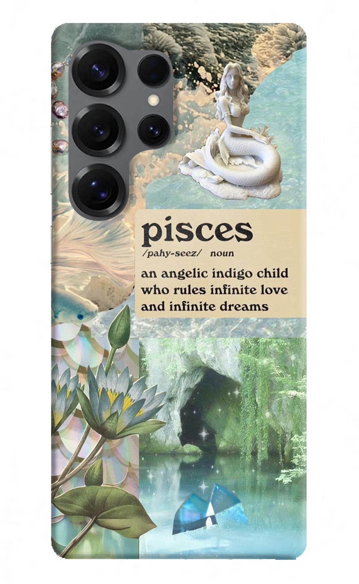 Pisces Zodiac Samsung S25 Ultra Back Cover