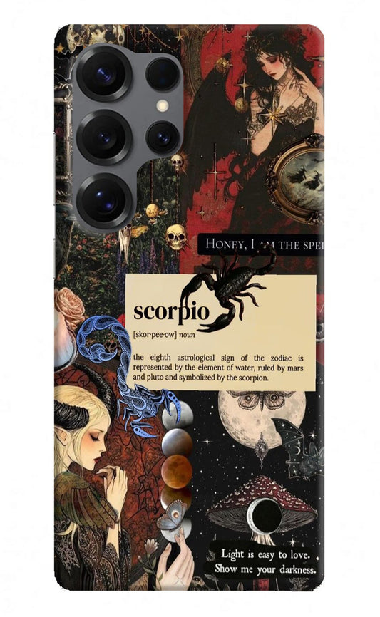 Scorpio Zodiac Samsung S25 Ultra Back Cover