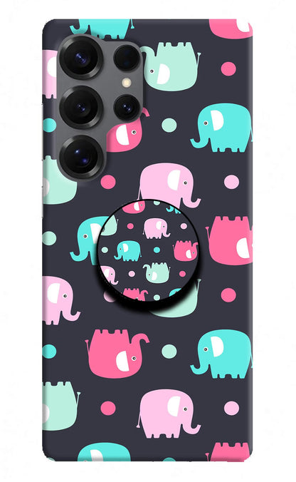 Baby Elephants Samsung S25 Ultra Pop Case