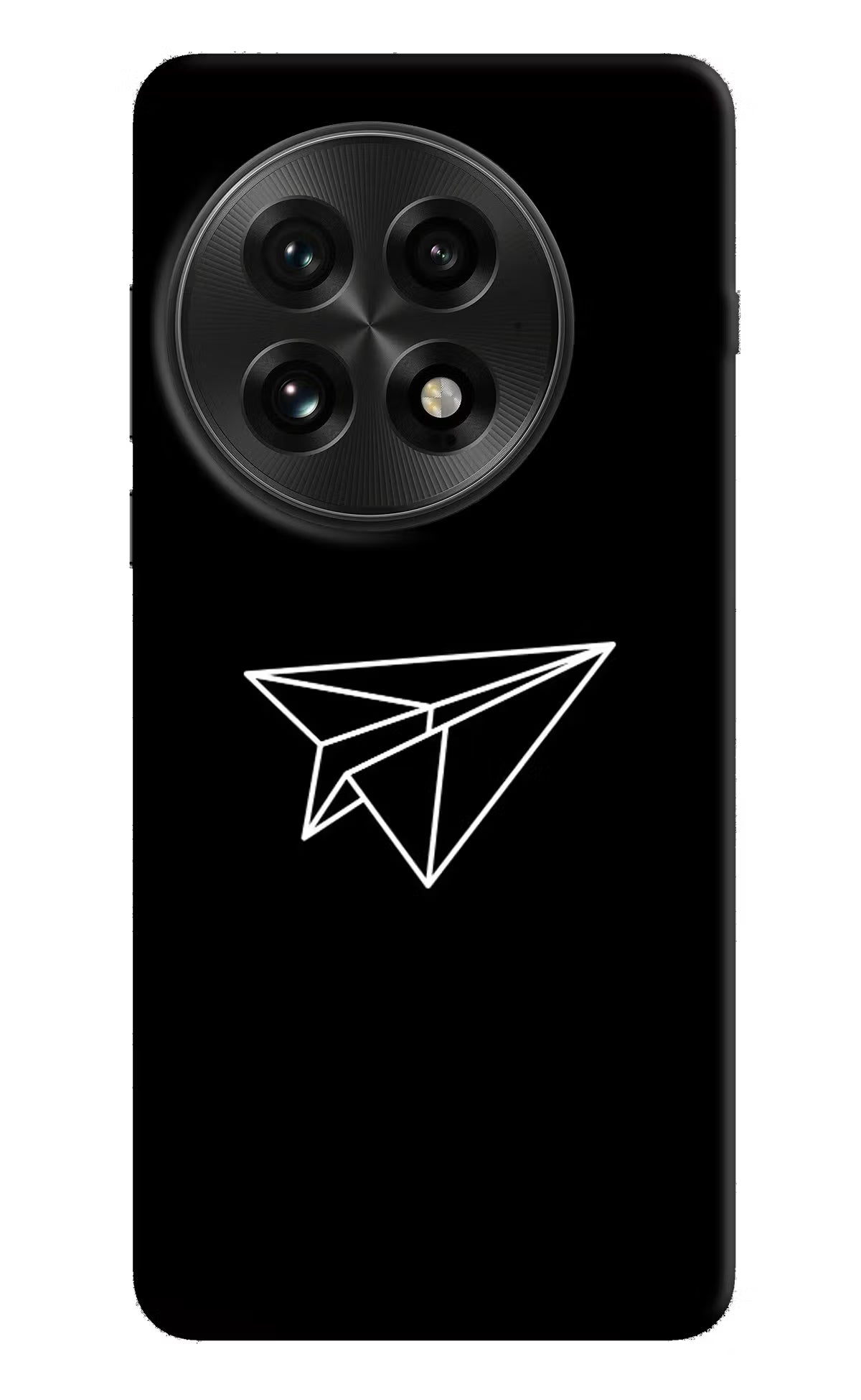 Paper Plane White OnePlus 13 Back Cover
