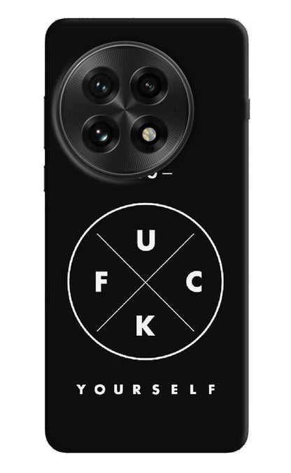 Go Fuck Yourself OnePlus 13 Back Cover