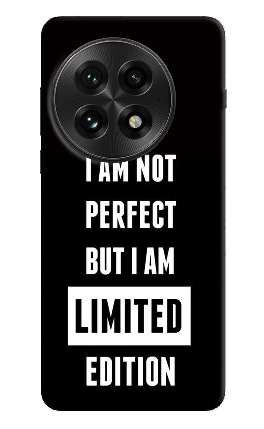 I Am Not Perfect But I Am Limited Edition OnePlus 13 Back Cover