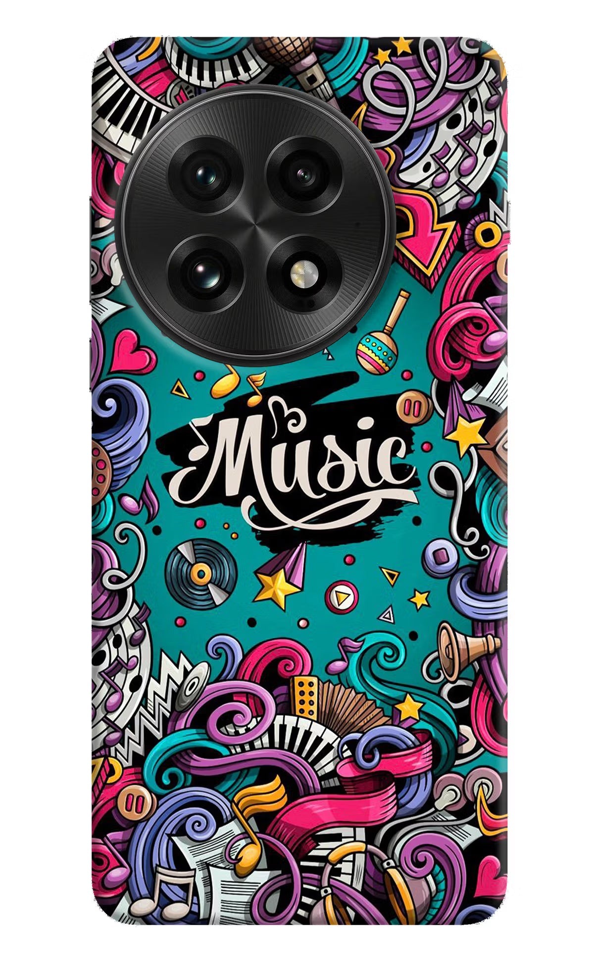 Music Graffiti OnePlus 13 Back Cover