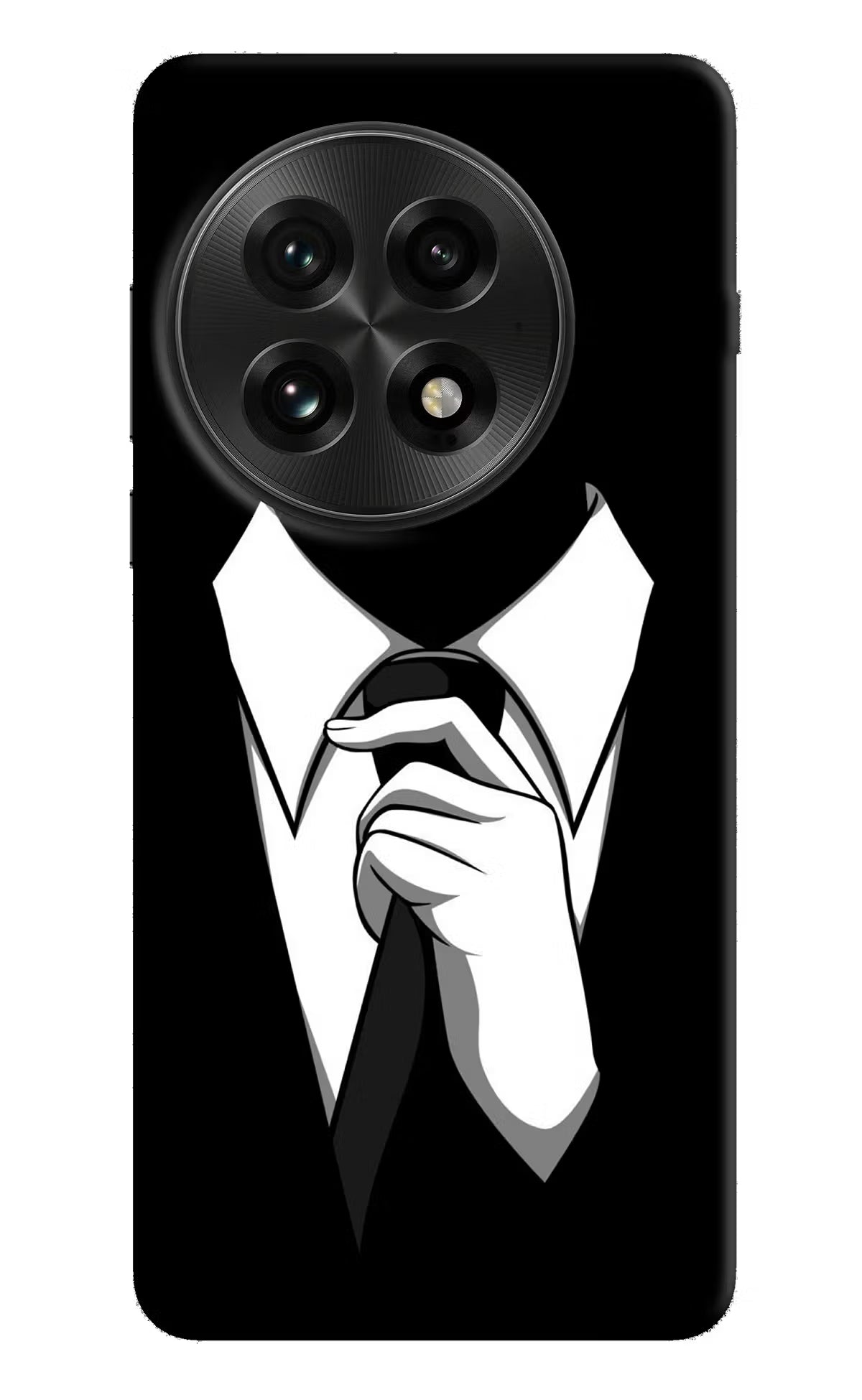 Black Tie OnePlus 13 Back Cover