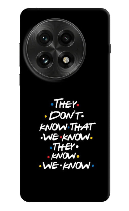 FRIENDS Dialogue OnePlus 13 Back Cover