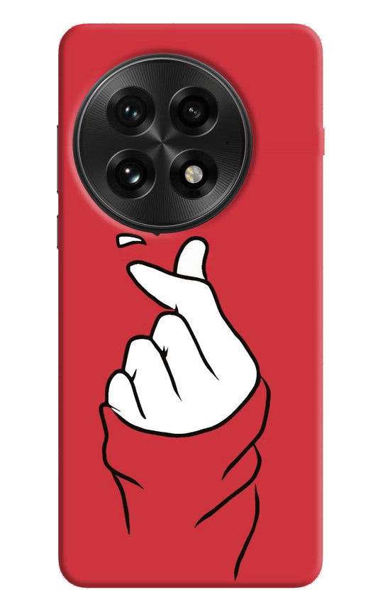 Korean Love Sign OnePlus 13 Back Cover