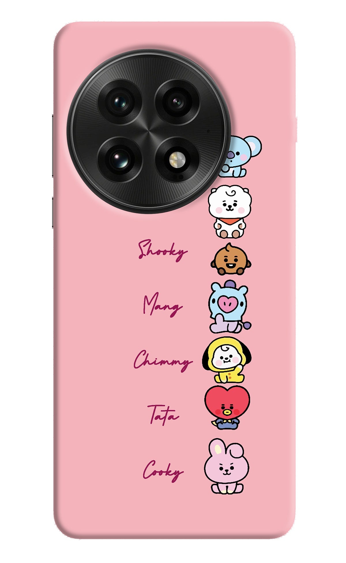 BTS names OnePlus 13 Back Cover