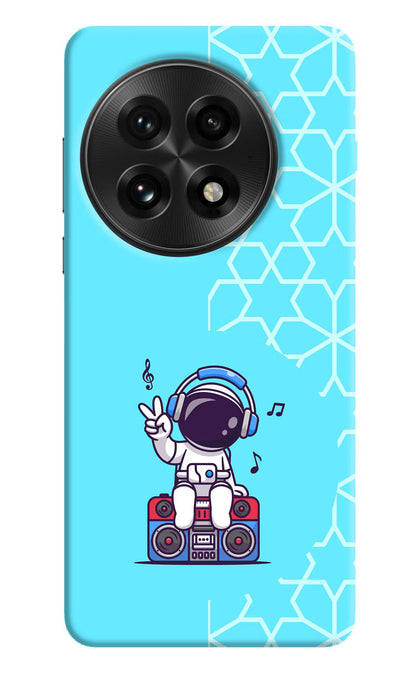 Cute Astronaut Chilling OnePlus 13 Back Cover
