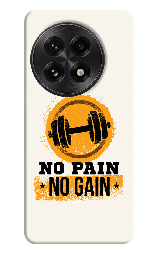 No Pain No Gain OnePlus 13 Back Cover