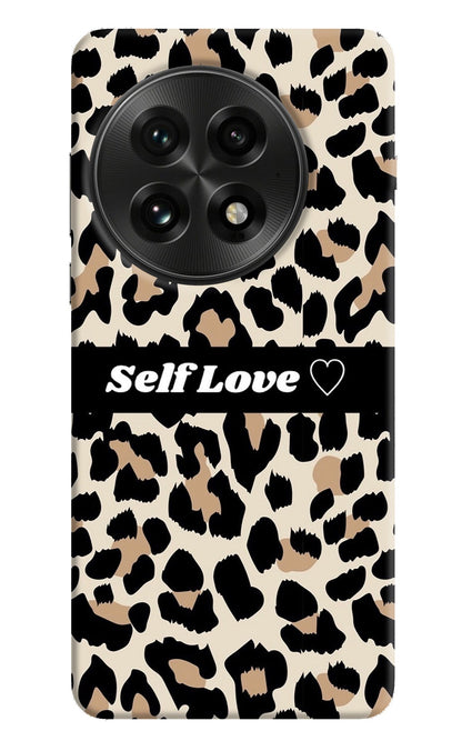 Leopard Print Self Love OnePlus 13 Back Cover