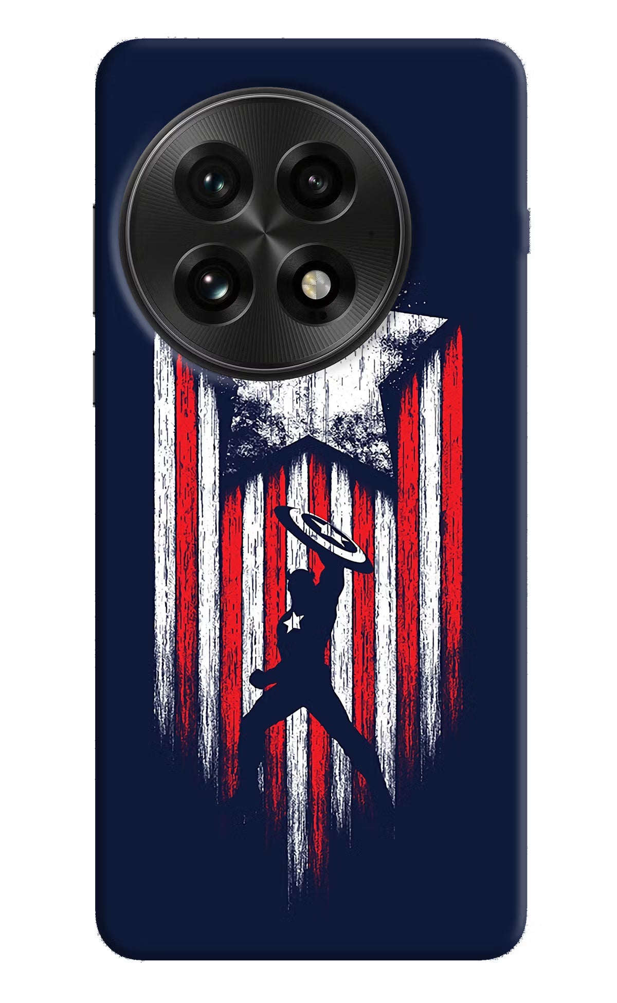 Captain America Marvel Art OnePlus 13 Back Cover